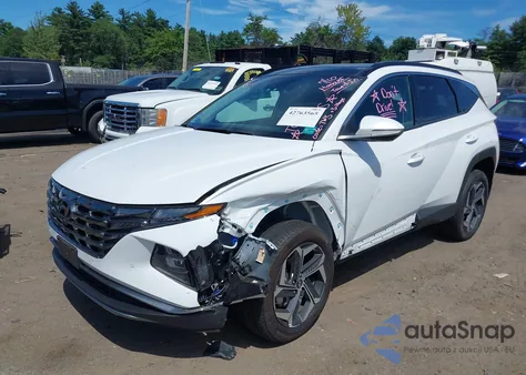 2024 Hyundai Tucson Plug-In Hybrid Limited from USA, damaged, VIN KM8JFDD28RU181050